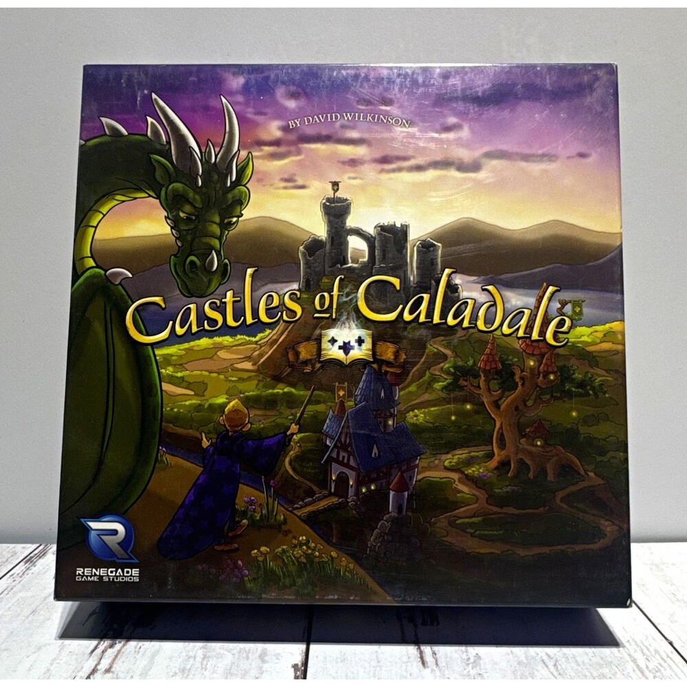 Renegade Castles of Caladale Fantasy Board Game Miniatures 1-4P Ages 8+ 2017